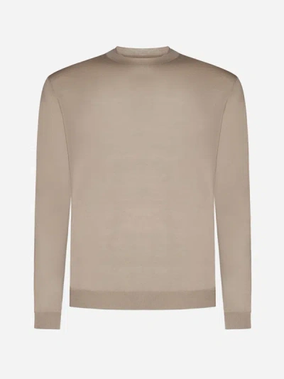 Low Brand Sweater In Beige