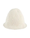 Low Brand Woman Hat White Size Onesize Cotton