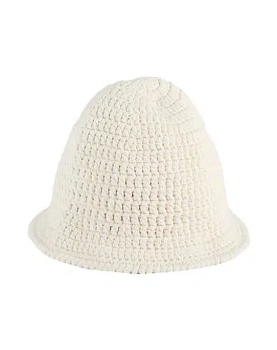 Low Brand Woman Hat White Size Onesize Cotton