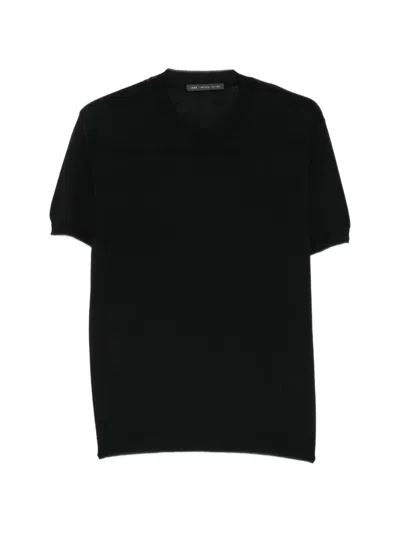 Low Brand Wool T-shirt In Black