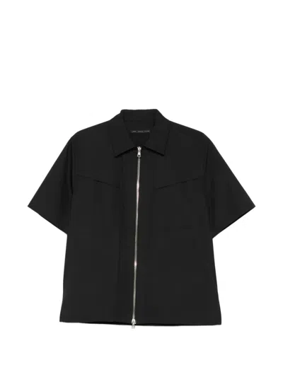 Low Brand Zip Pocket Shirt In Black