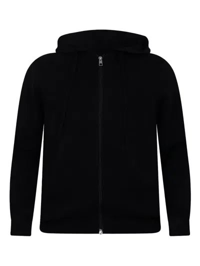 Low Brand Zip-up Hoodie In Black