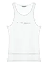 Low Classic Logo-embellished Tank Top In 白色