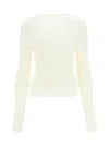 Low Classic Cut-out Detail Long-sleeve Top