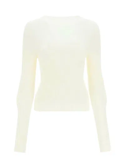 Low Classic 2-way Knit Top In White