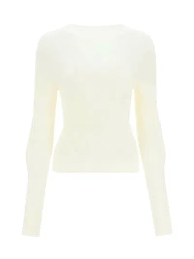 Low Classic 2-way Knit Top In Neutral