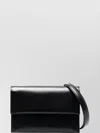 Low Classic Foldover Top Leather Bag