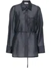 Low Classic Back-strap Shirt In Blue