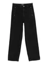 Low Classic Belt-loop Jeans In Blue