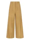 Low Classic Wool And Alpaca Blend Trousers In Neutral