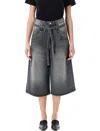 Low Classic Cropped Jeans In Grey