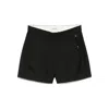 Low Classic Striped Mini Tailored Shorts