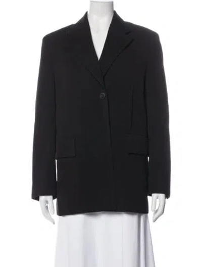 Pre-owned Low Classic Blazer In Black