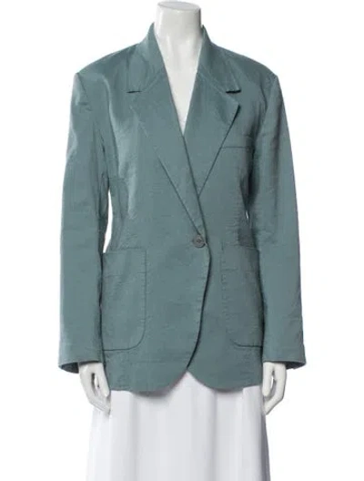 Pre-owned Low Classic Blazer In Blue