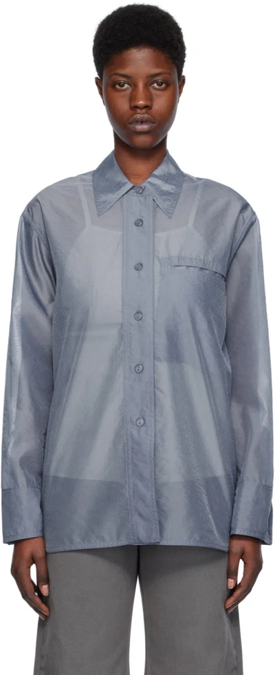 Low Classic Blue Pocket Shirt