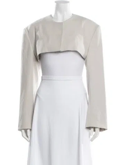 Pre-owned Low Classic Bolero In Neutral
