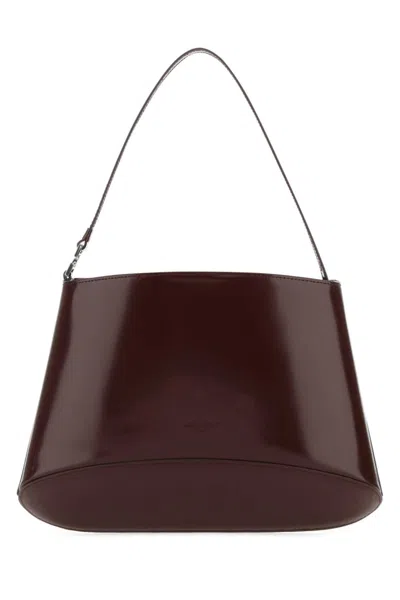 LOW CLASSIC BURGUNDY LEATHER HANDBAG