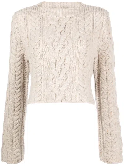 LOW CLASSIC CHUNKY-KNIT WOOL BLEND JUMPER