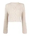 Low Classic Chunky-knit Wool Blend Jumper In Nude