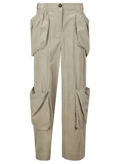 [LOW CLASSIC] / ☆ 24FW CORDUROY BUBBLE POCKET PANTS /KHAKI Low Classic Corduroy Bubble Pocket Pants In Khaki | ModeSens