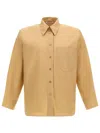 Low Classic Cotton Shirt In Neutrals