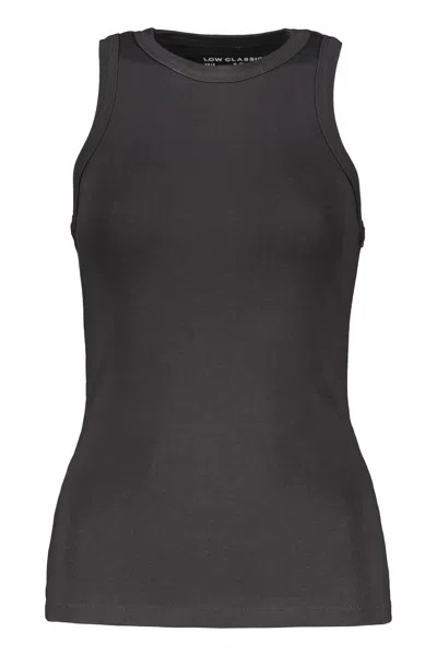 Low Classic Cotton Tank Top In Grey