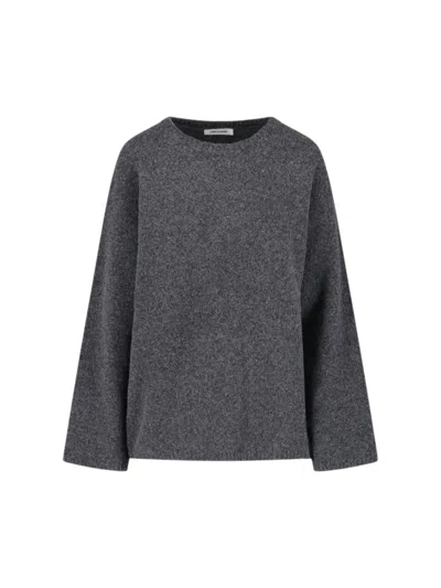 Low Classic Crew Neck Sweater In Gold