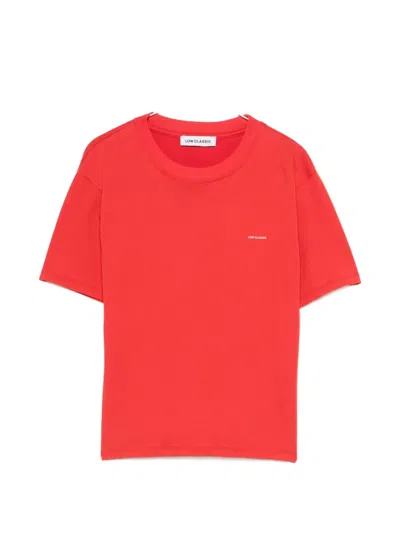 Low Classic Crew-neck T-shirt In Red