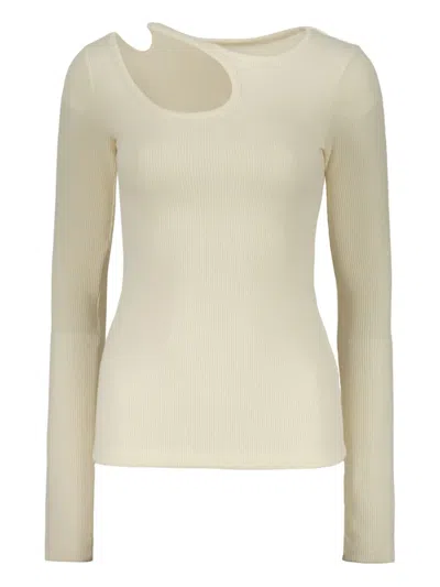 LOW CLASSIC 平纹针织镂空上衣