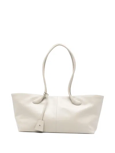 Low Classic Detachable-charm Shoulder Bag In Brown