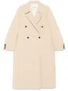 Low Classic Double Trench Coat In Neutrals