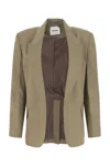 Low Classic Wool Blazer With Back Slit