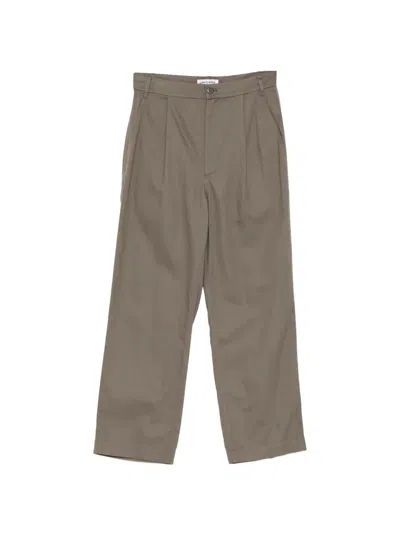 Low Classic Drawstring Trousers In Neutral