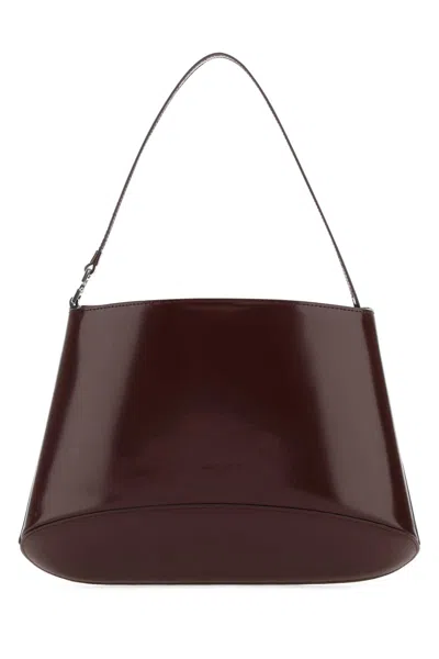 Low Classic Grape Leather Handbag