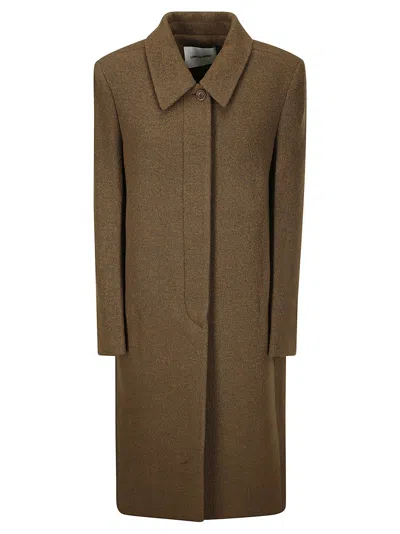 LOW CLASSIC LOW CLASSIC HIDDEN CLOSURE WOOL COAT