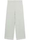 Low Classic High-waisted Trousers In グレー