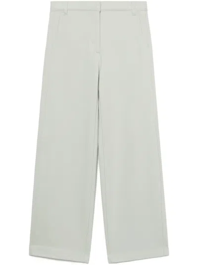 Low Classic High-waisted Trousers In グレー