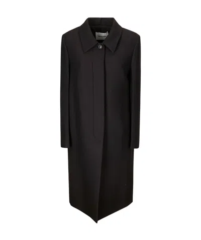 LOW CLASSIC INVISIBLE CLOSURE AND NECKLINE COAT
