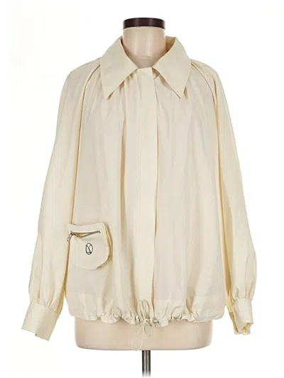 Pre-owned Low Classic Jacket In Ivory