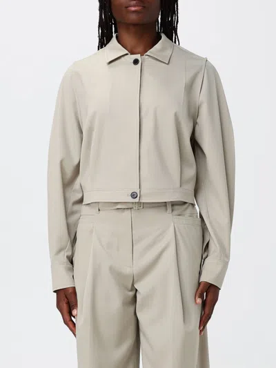 Low Classic Jacket Woman  In Brown