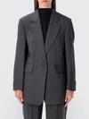 Low Classic Jacket  Woman Color Grey In Gray