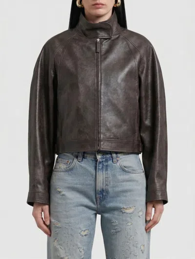 Low Classic Jacket  Woman Color Brown