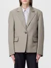 Low Classic Jacket  Woman Color Kaki In Gray