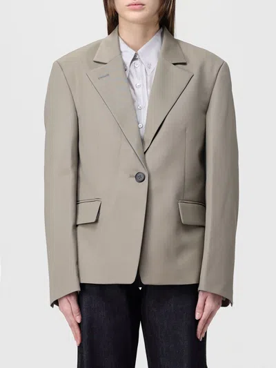 Low Classic Jacket  Woman Color Kaki In Gray