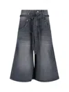 Low Classic Cropped Jeans In Grey
