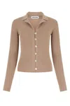 Low Classic Antiqued Pink Cotton Blend Cardigan