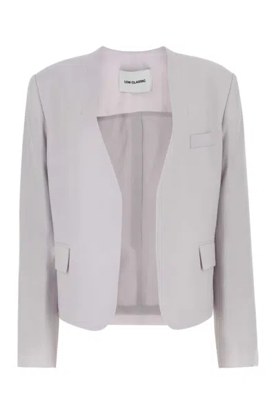 LOW CLASSIC LILAC WOOL BLAZER