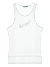 Low Classic Logo-embellished Tank Top In 白色