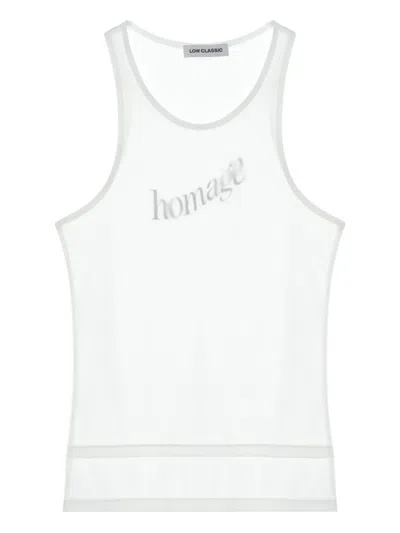 LOW CLASSIC LOGO-EMBELLISHED TANK TOP