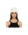 Low Classic Off-white Fluffy Bucket Hat In Nude
